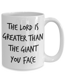 The Lord Is Greater Mug - Moloco Designs