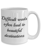 Difficult Roads Mug - Moloco Designs