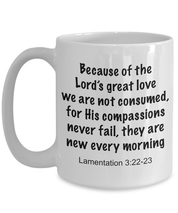 Lord's Great Love Mug - Moloco Designs