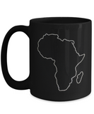 Map Of Africa Mug - Moloco Designs
