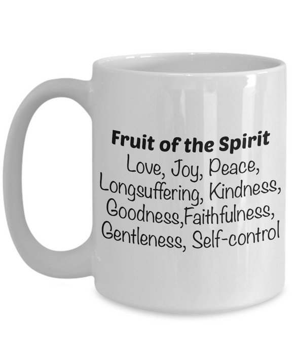 Fruit Of The Spirit Mug - Moloco Designs