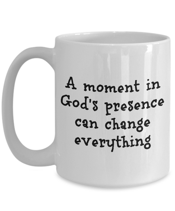Moment In God's Presence Mug - Moloco Designs
