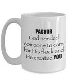 Pastor Keeps Flock Mug - Moloco Designs